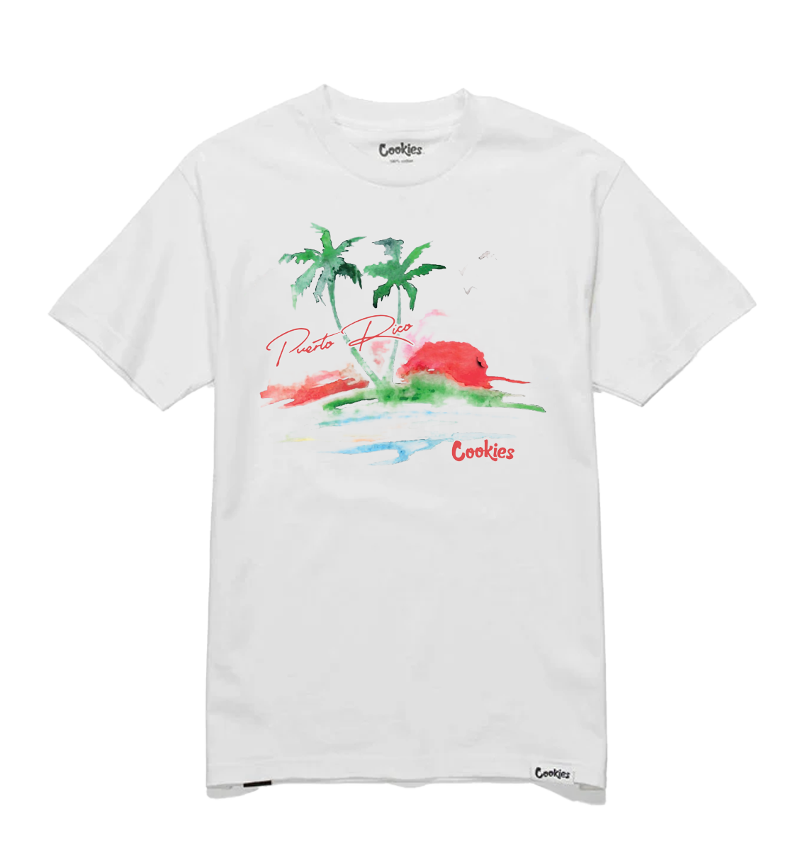 Palm Trees - White