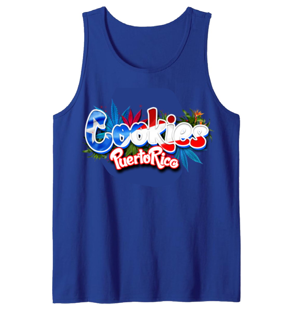 Puerto Rico Tank - Royal Blue